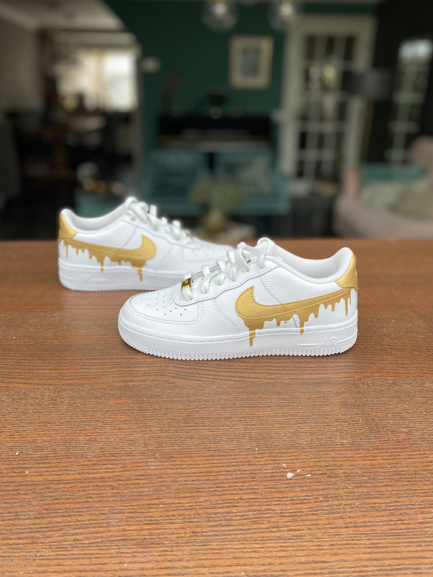 CUSTOM AF1 GOLD DRIP.