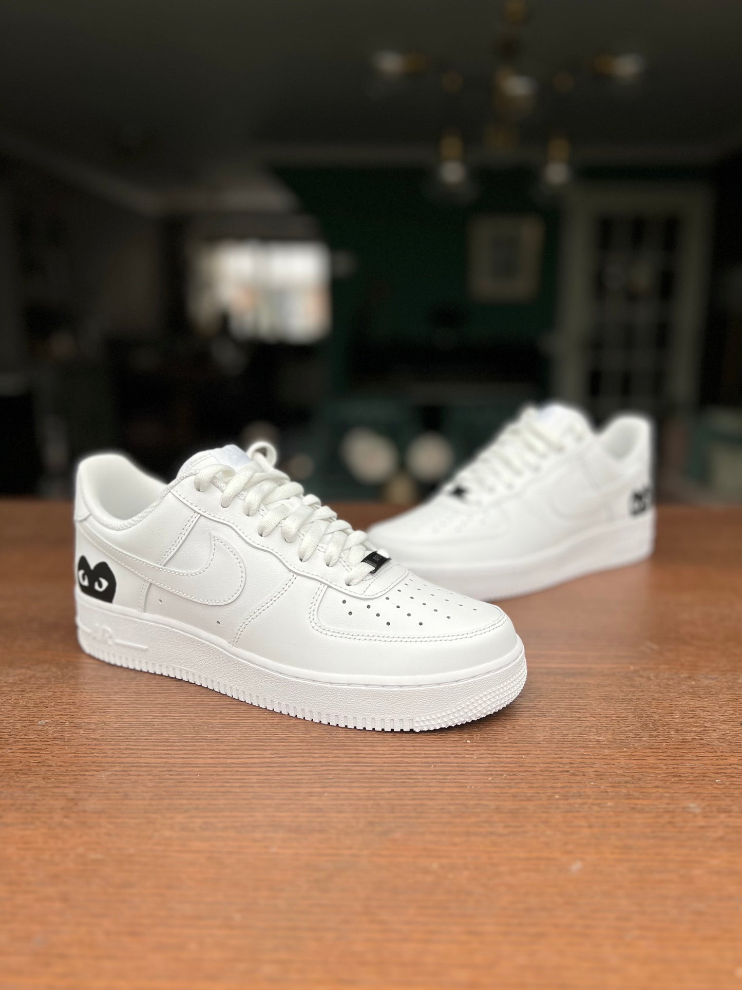 CUSTOM AF1 CDG BLACK.