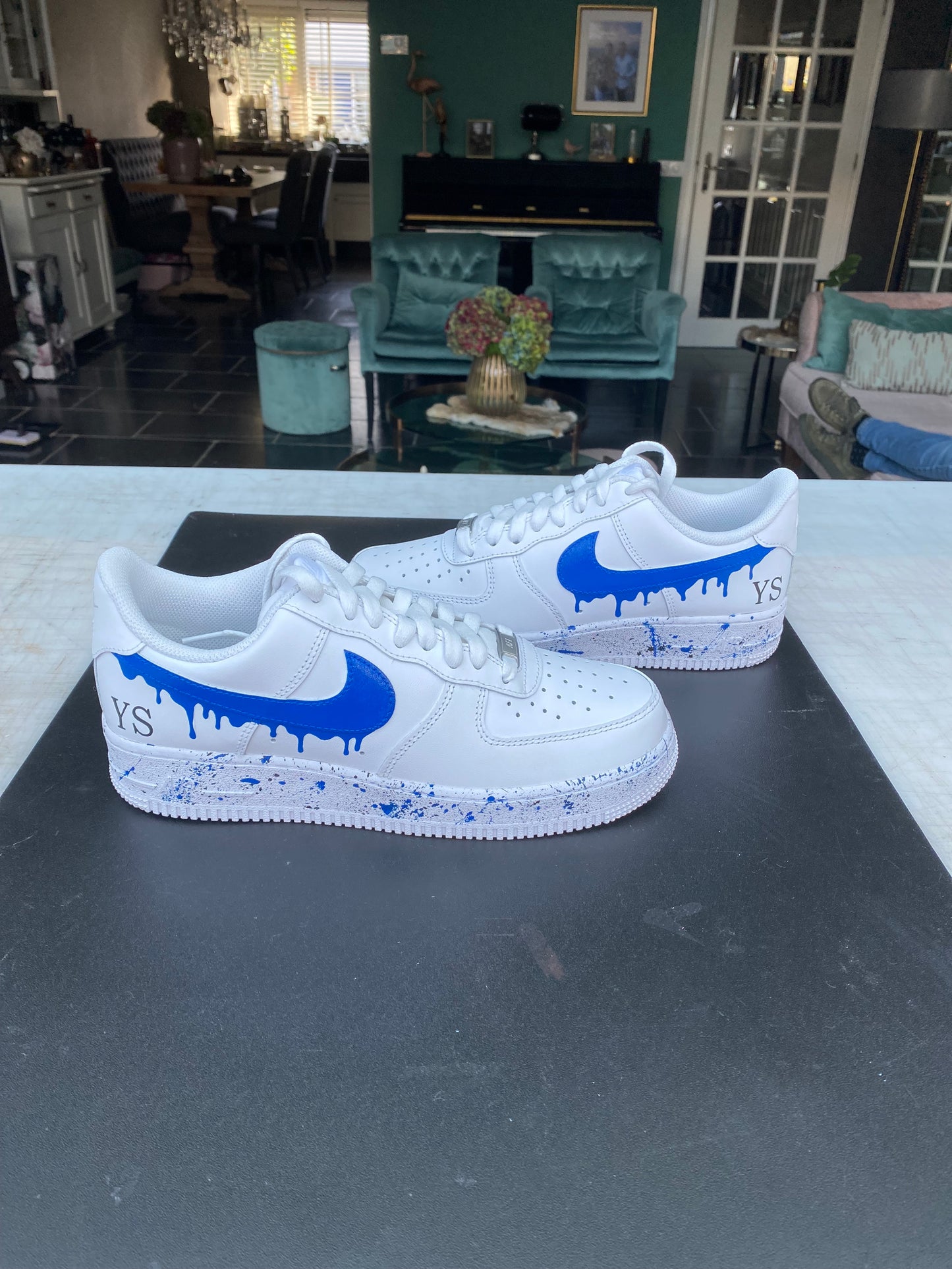 CUSTOM AF1 BLUE DRIP.