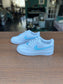 CUSTOM AF1 BABY BLUE SWOOSH.