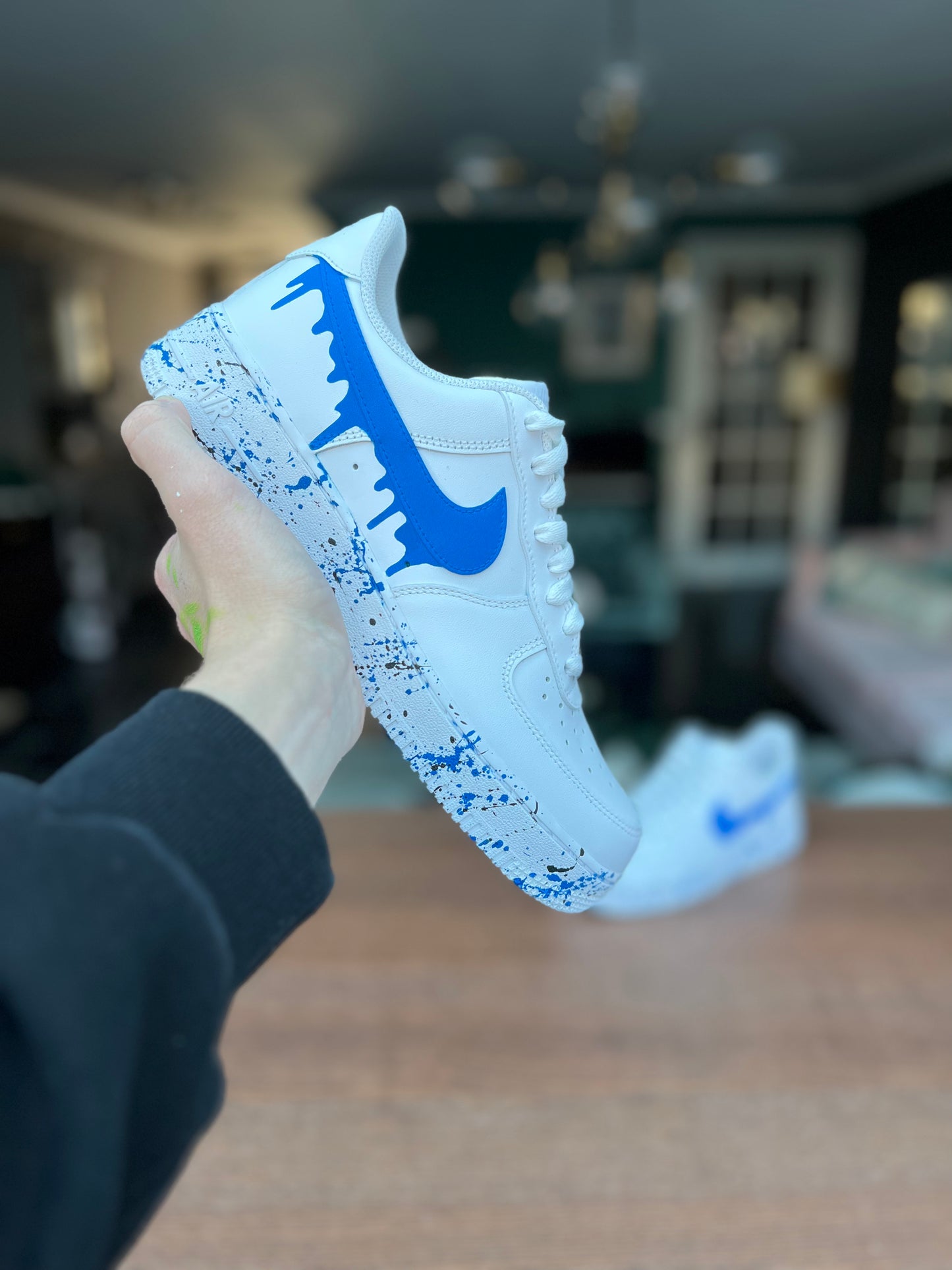 CUSTOM AF1 BLUE DRIP.